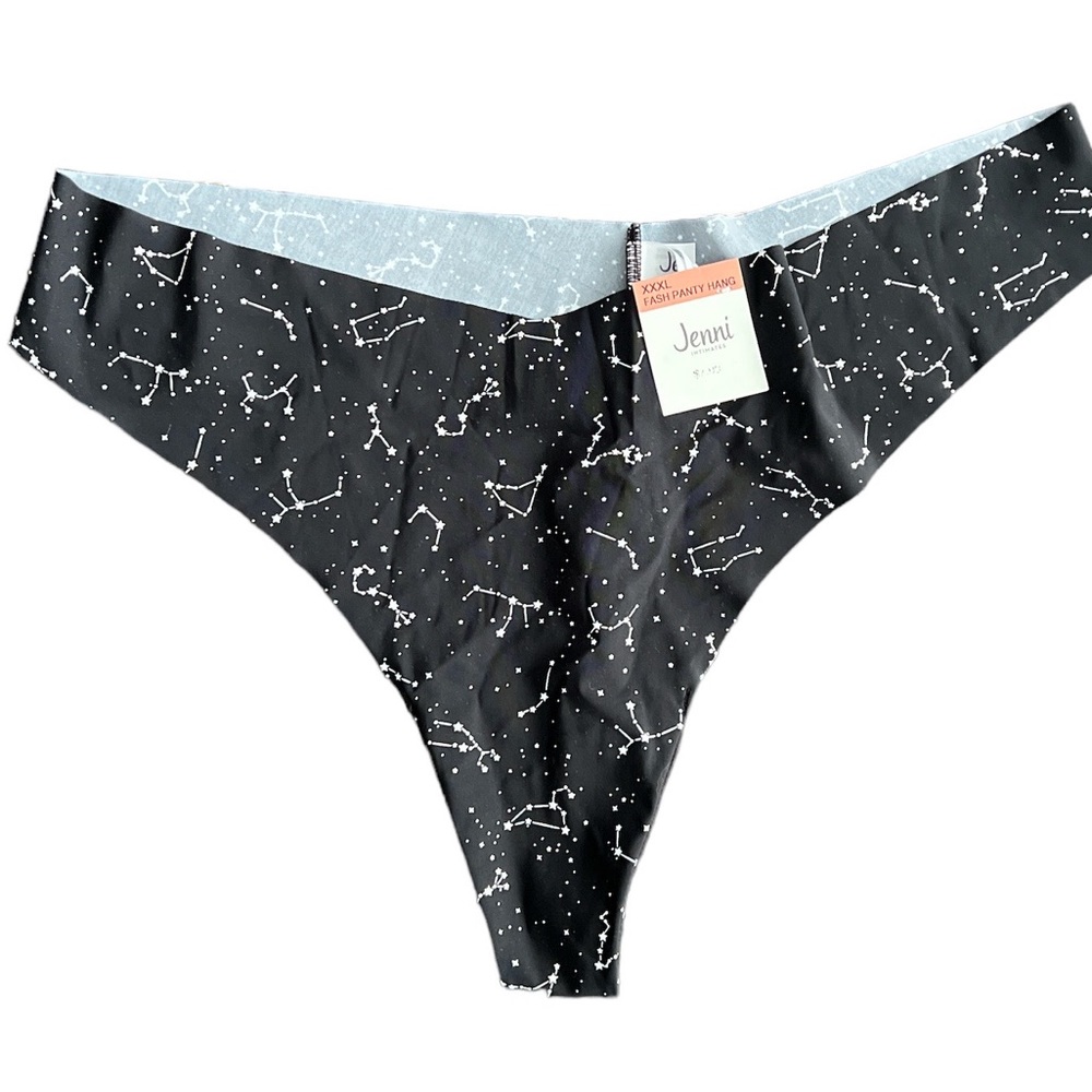 NWT Jenni Intimates Constellation Fashion Panty Thong